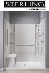 ADA Walk-in Shower - Sterling (A Kohler Brand)